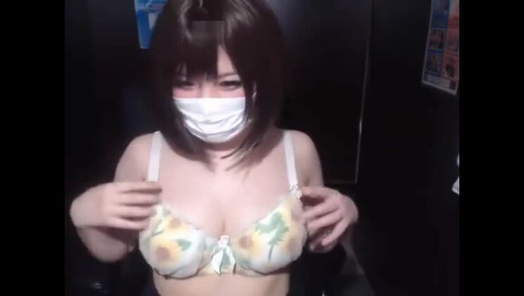 Stunning buxomy Japanese female having an incredible amateur fucking in public