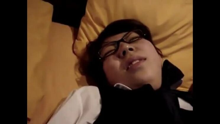 Delightful asian female on real homemade porn video