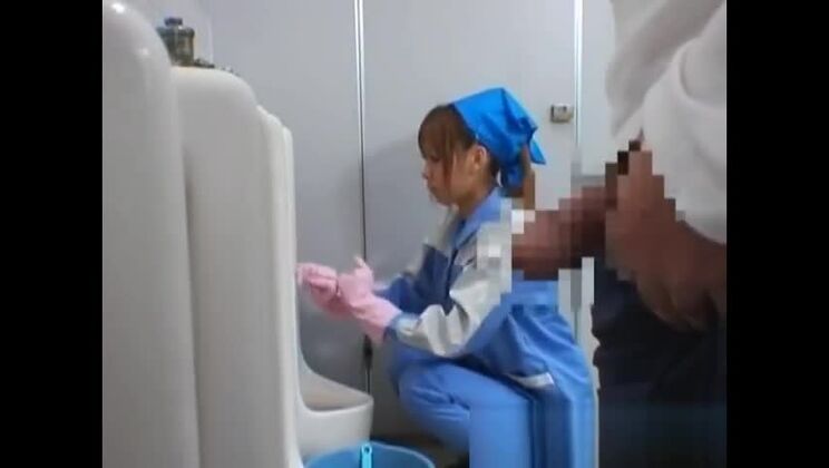 Beautiful maintenance worker part5