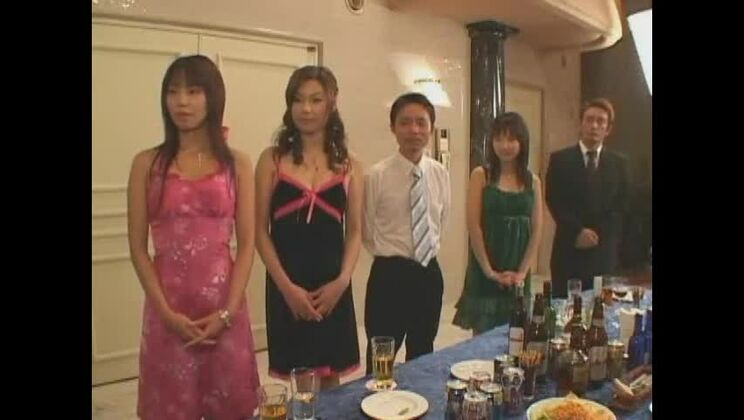 Fabulous Japanese chick Marin Natsumi, Yuino Mase, Manami Nishi in Hottest POV, Group Sex JAV scene