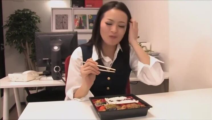 Office Japanese Lady Sucks Employee's Cock  Part 1  Candidporn.com