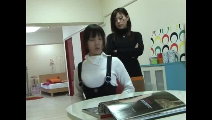 Japanese Damsel Bound and Gagged