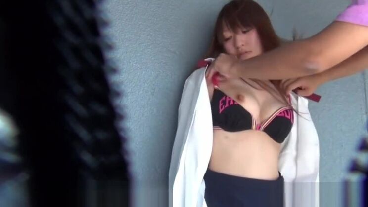 Japanese schoolgirl fucks