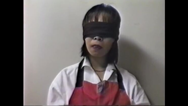 I think that a married woman licks an egg