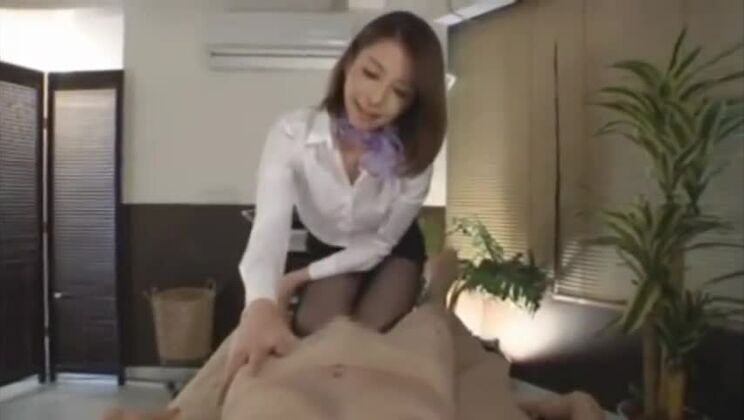 Pantyhose Massage - Who is the girl?